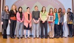 2012 University of Alaska Anchorage Women’s Basketball Team Award winner