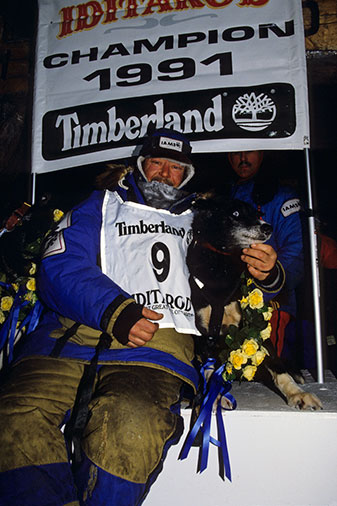 Rick Swenson Wins Record Fifth Iditarod in 1991